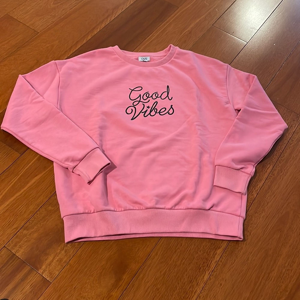 Ovs sweat-shirt pink size 14 excellent condition